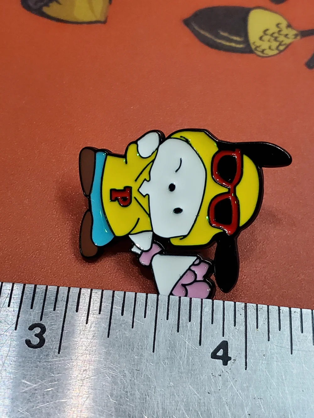 Sanrio Pochacco Valentine's Day Enamel Pin